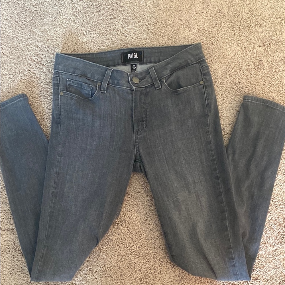 Paige Women's Gray Jeans